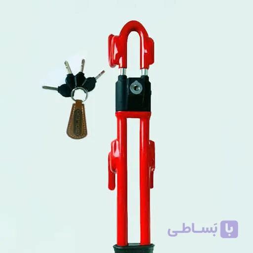 قفل فرمان دوبل ضد اسید و ضد برش سولکس — تصویر 1