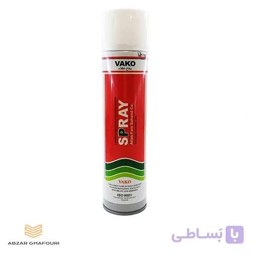 اسپری رنگ سفید براق واکو حجم ۳۰۰ میلی لیتر