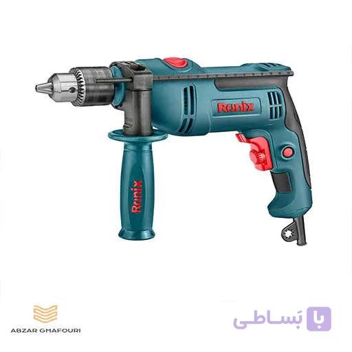 دریل 13 میلی متری چکشی 750 وات رونیکس مدل 2260 — تصویر 1