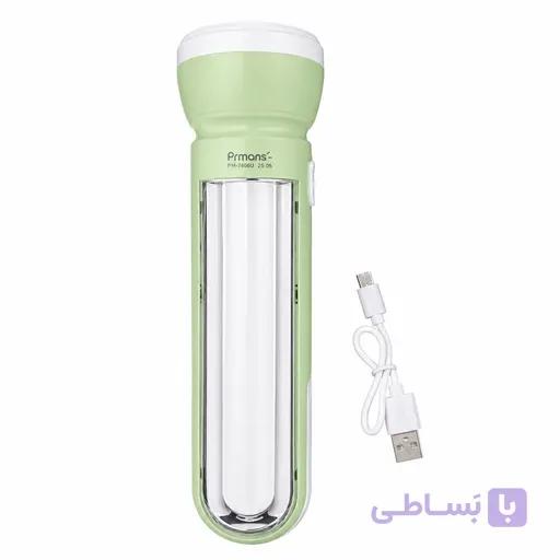 چراغ شارژی 1500میلی امپر مدل PM-7606U — تصویر 1