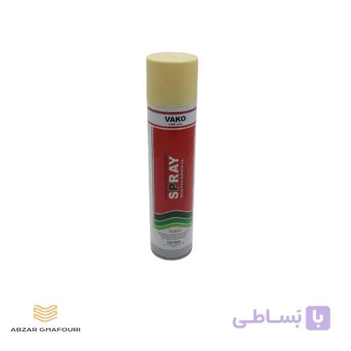 اسپری رنگ کرم واکو حجم 300 میلی لیتر