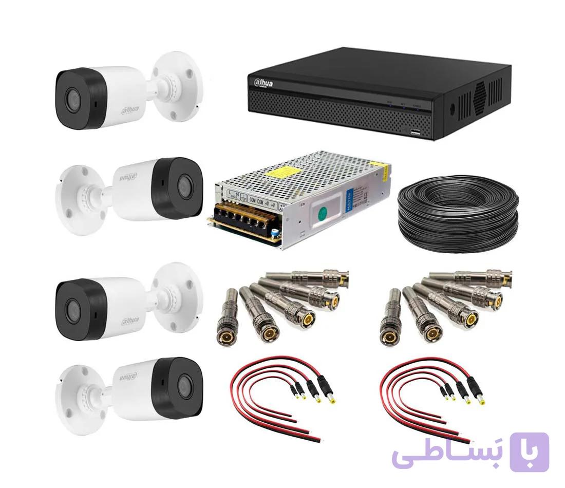 پک 4 دوربین مداربسته داهوا 4 مگاپیکسل | B1A41P
