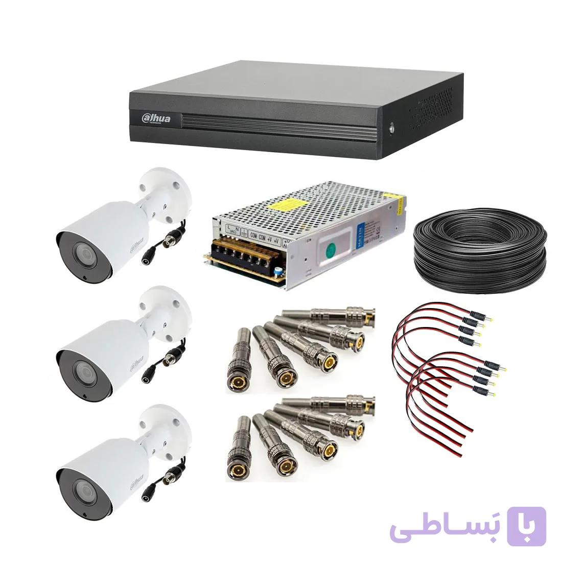 پک 3 دوربین میکروفون دار داهوا 1200TP-A