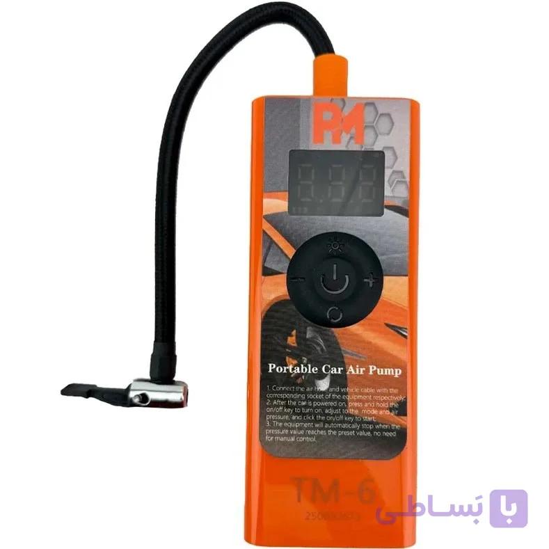 پمپ باد فندکی دیجیتال پی ام مدل TM-6