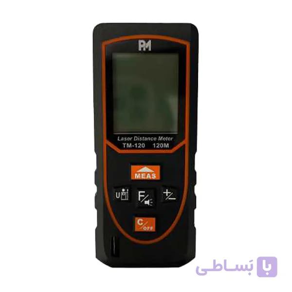 متر لیزری PM نور قرمز 120 متری مدل TMG120