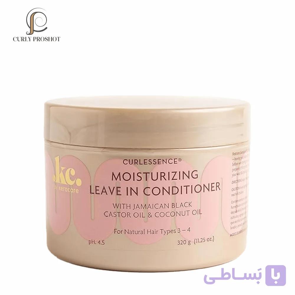کرم آبرسان عمیق و لطیف کننده موهای زبر و خشن بعد حمام کرا کر KeraCare CurlEssence Moisturizing Leave-In Conditioner 320g