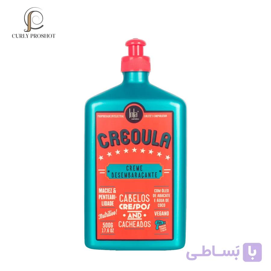 کرم درمان کننده گره و آبرسان مو لولا Lola From Rio Creoula Creme Desembaracante 500g