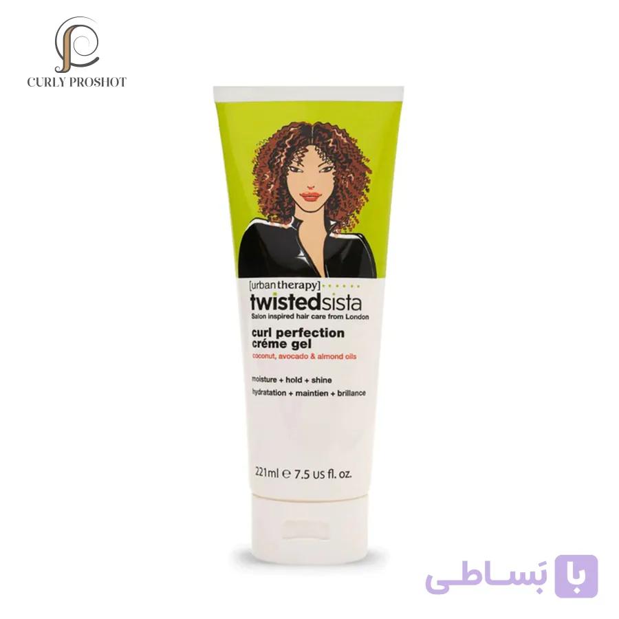 کرم ژل حالت دهنده مو فر تویستد سیستا Twisted Sista Curl Perfection Creme Gel — تصویر 1