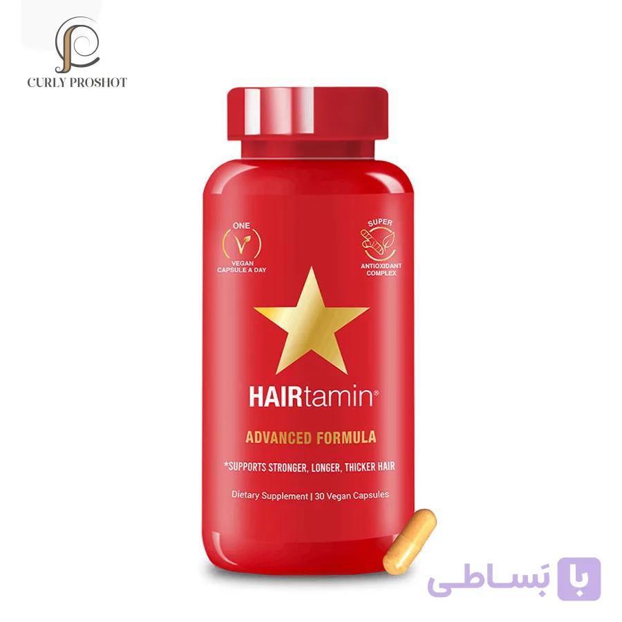 مکمل مولتی ویتامین تقویت موی هیرتامین Hairtamin Advanced Formula