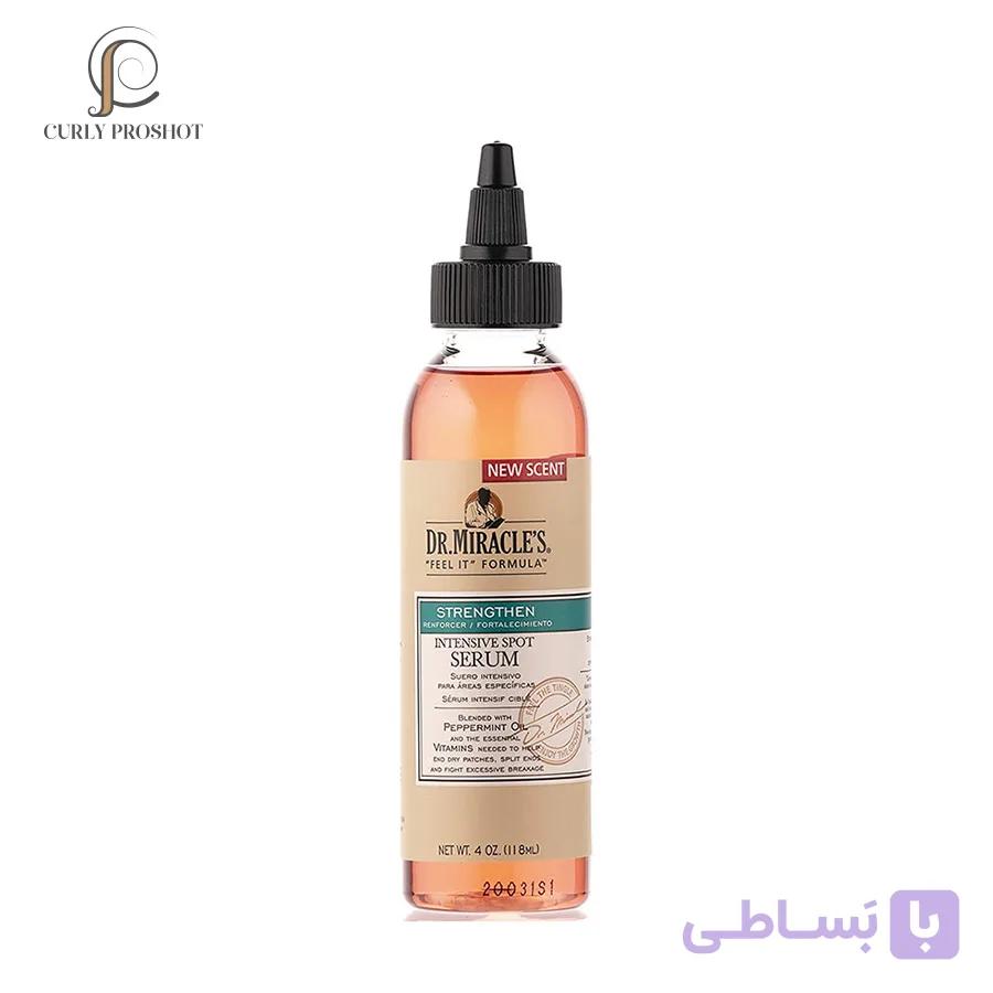 سرم مو محرک رشد مو و محکم کننده ساقه دکتر میراکل Dr Miracle Strengthen Intensive Spot Serum — تصویر 1