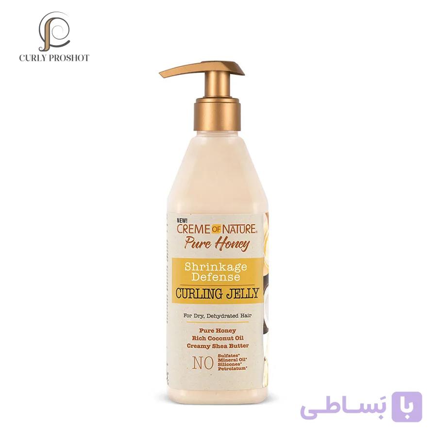 ژل نگهدارنده قد مو نیچر Creme Of Nature Curling jelly — تصویر 1