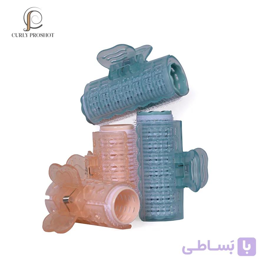 بیگودی رولی چسبی کلیپس دار قطر 22 میل