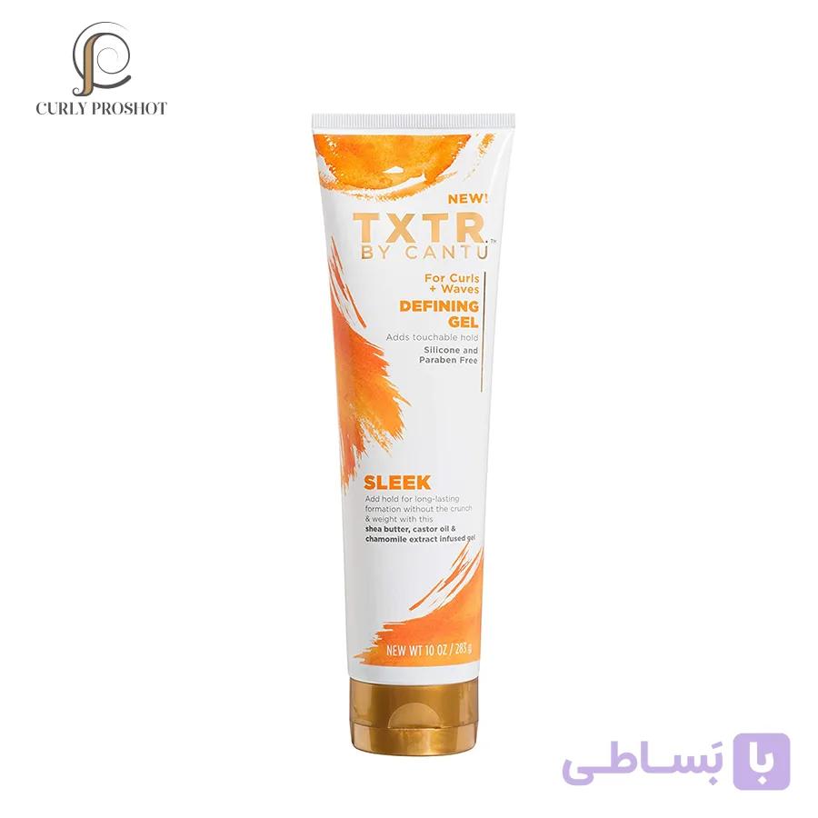 ژل حالت دهنده و مشخص کننده ی الگوی مو کنتو Cantu Txtr By Sleek Curls + Waves Defining Gel — تصویر 1