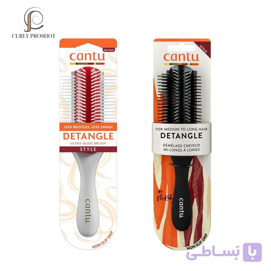 برس دنمن کنتو Cantu Detangle Ultra Glide Brush — تصویر 1