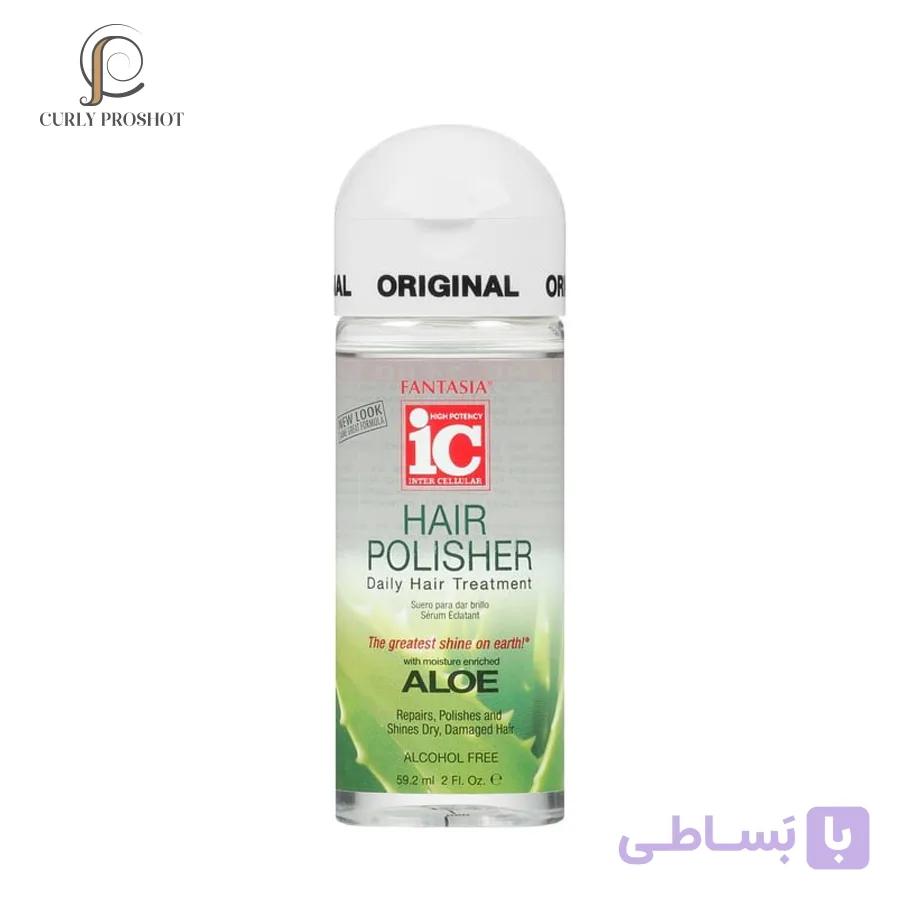 سرم روغن آلوئه ورا فانتاسیا Fantasia IC Aloe Hair Polisher Daily Hair 178ml