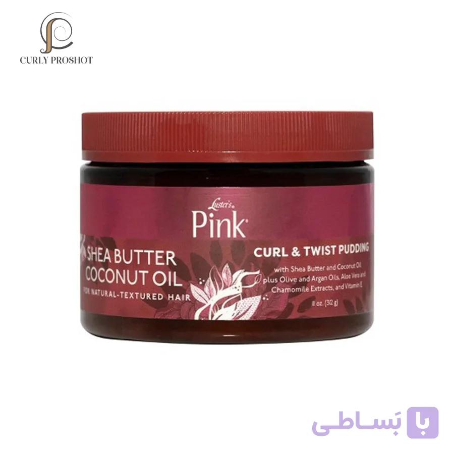 کرم فر کننده و مغذی عمیق مو پینک Lusters Pink Curl & Twist Pudding — تصویر 1