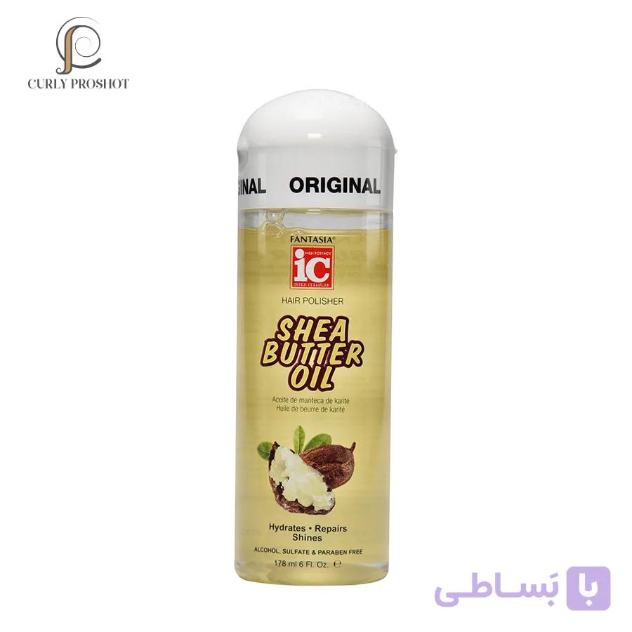 سرم روغن شی باتر فانتاسیا Fantasia ic Shea Butter Oil Hair Polisher — تصویر 1
