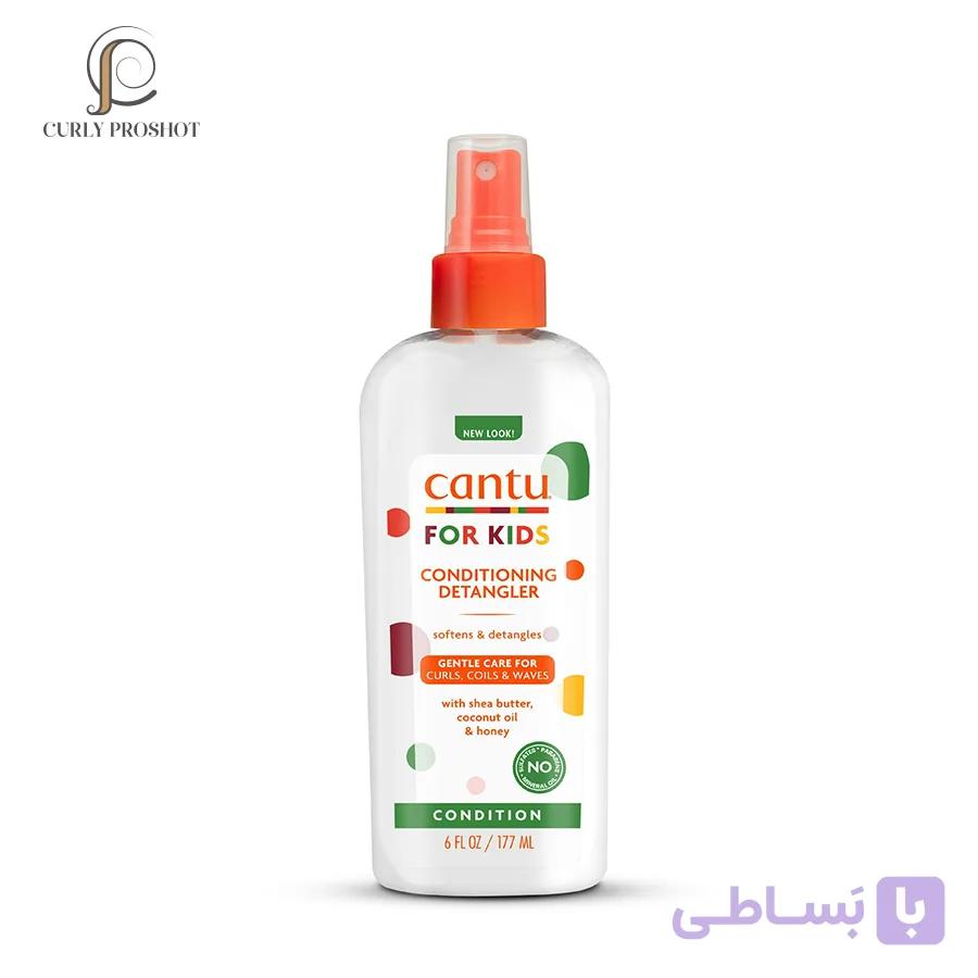 اسپری گره باز کن کودک کنتو Cantu Conditioning Detangler Kids 177ml — تصویر 1