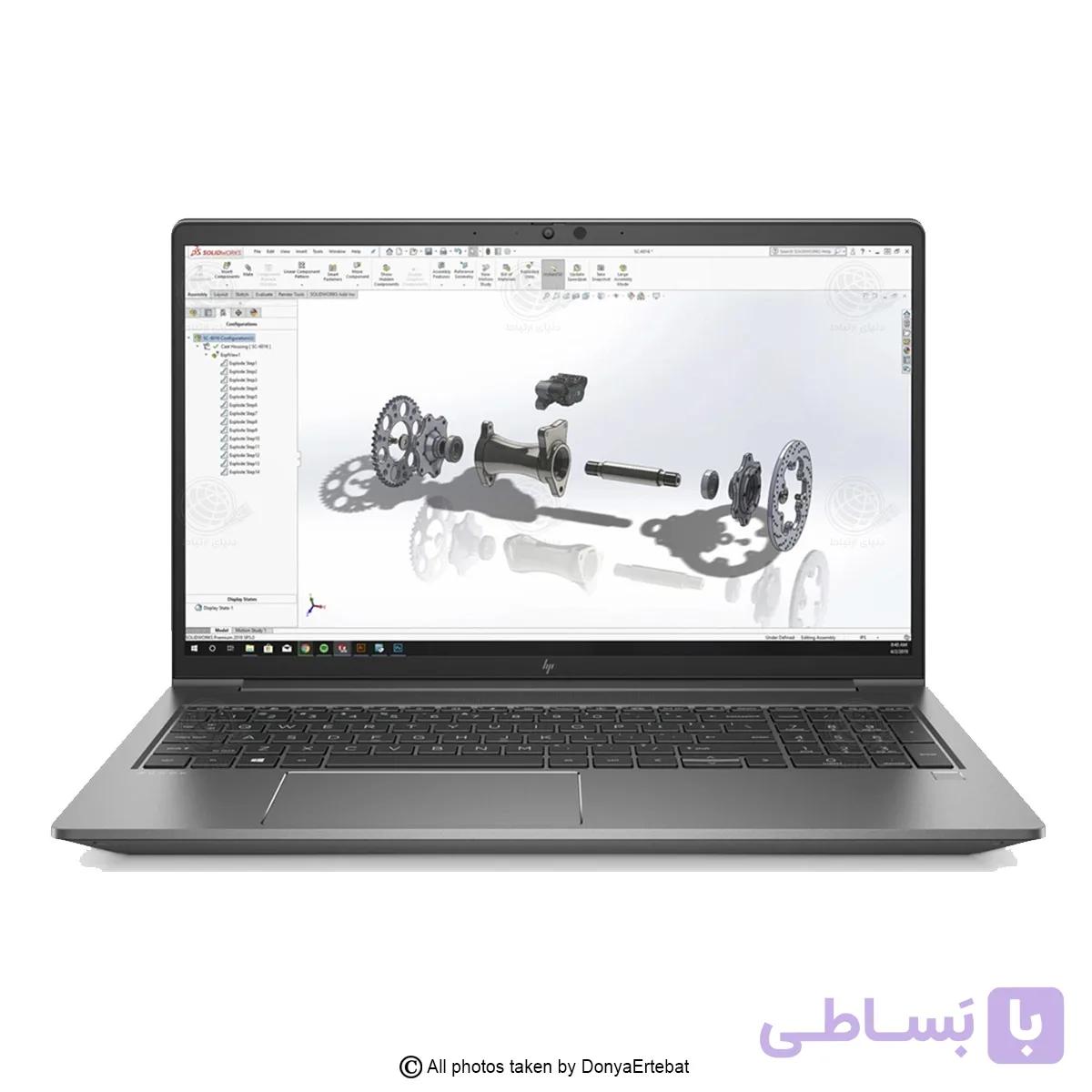 لپ تاپ لمسی HP مدل ZBook Power 15 G8 Mobile Workstation – B — تصویر 1