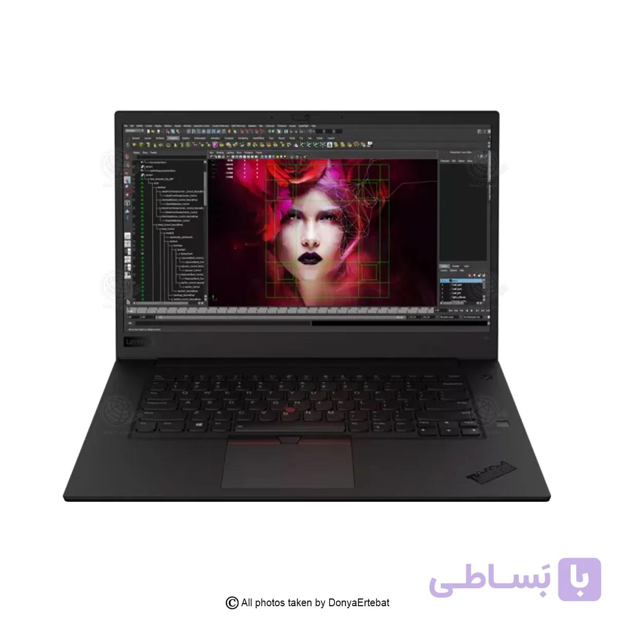 لپ تاپ لمسی Lenovo مدل ThinkPad P1