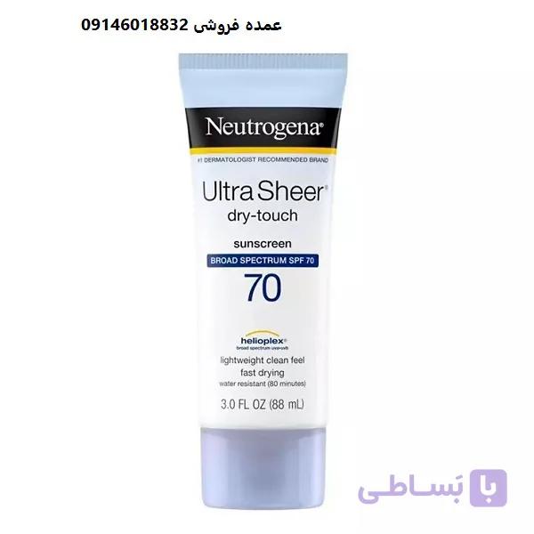 کرم ضد آفتاب نوتروژینا اولترا شیر SPF70 حجم 88 میل