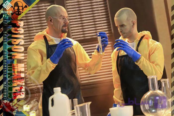 ست اکشن فیگور والتر وایت و جسی Breaking Bad برای اطلاع از قیمت لطفا تماس بگیرید — تصویر 1