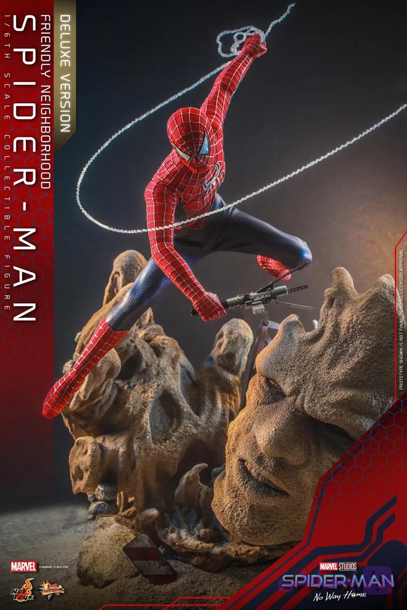 اکشن فیگور اسپایدرمن توبی برند هات تویز Spiderman Hot Toys — تصویر 1