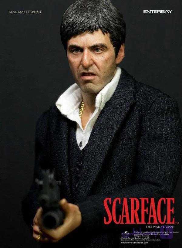 اکشن فیگور تونی مونتانا Scarface برند Enterbay برای اطلاع از قیمت به تلگرام یا واتساپ مراجعه کنید — تصویر 1