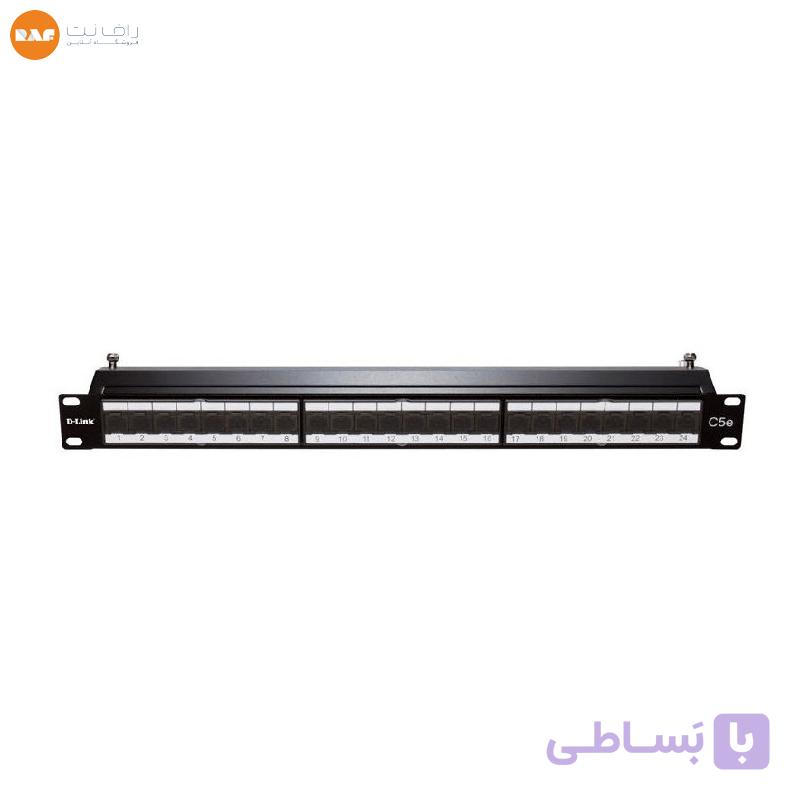 پچ پنل 24 پورت دی لینک مدل NPP-5E2BLK241