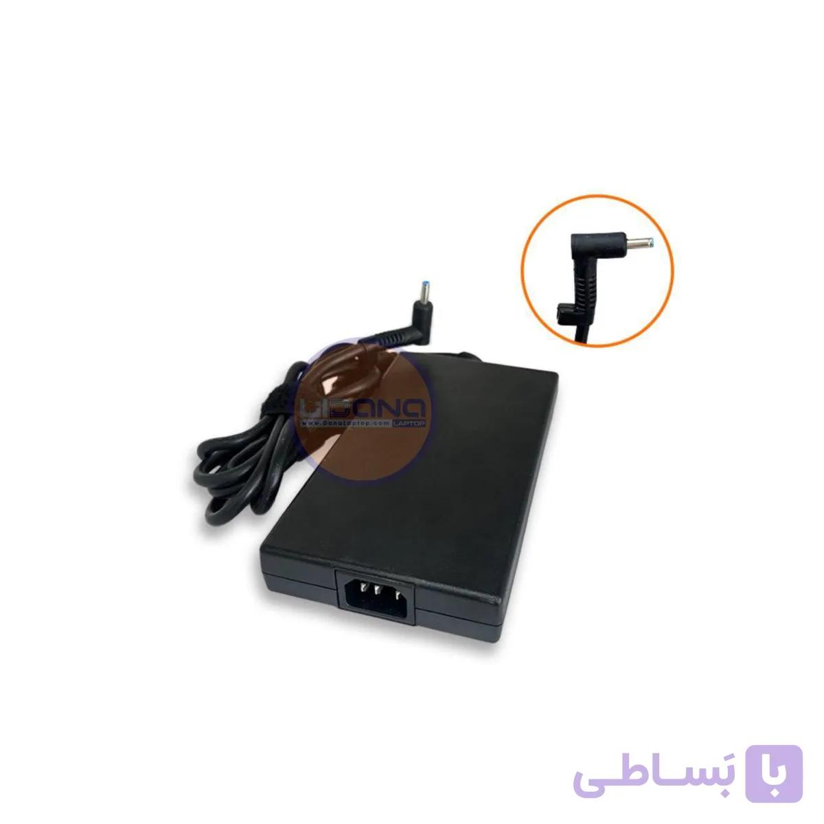 شارژر لپ‌تاپ اچ‌پی Blue Pin 19.5V 10.3A 200W (استوک) — تصویر 1