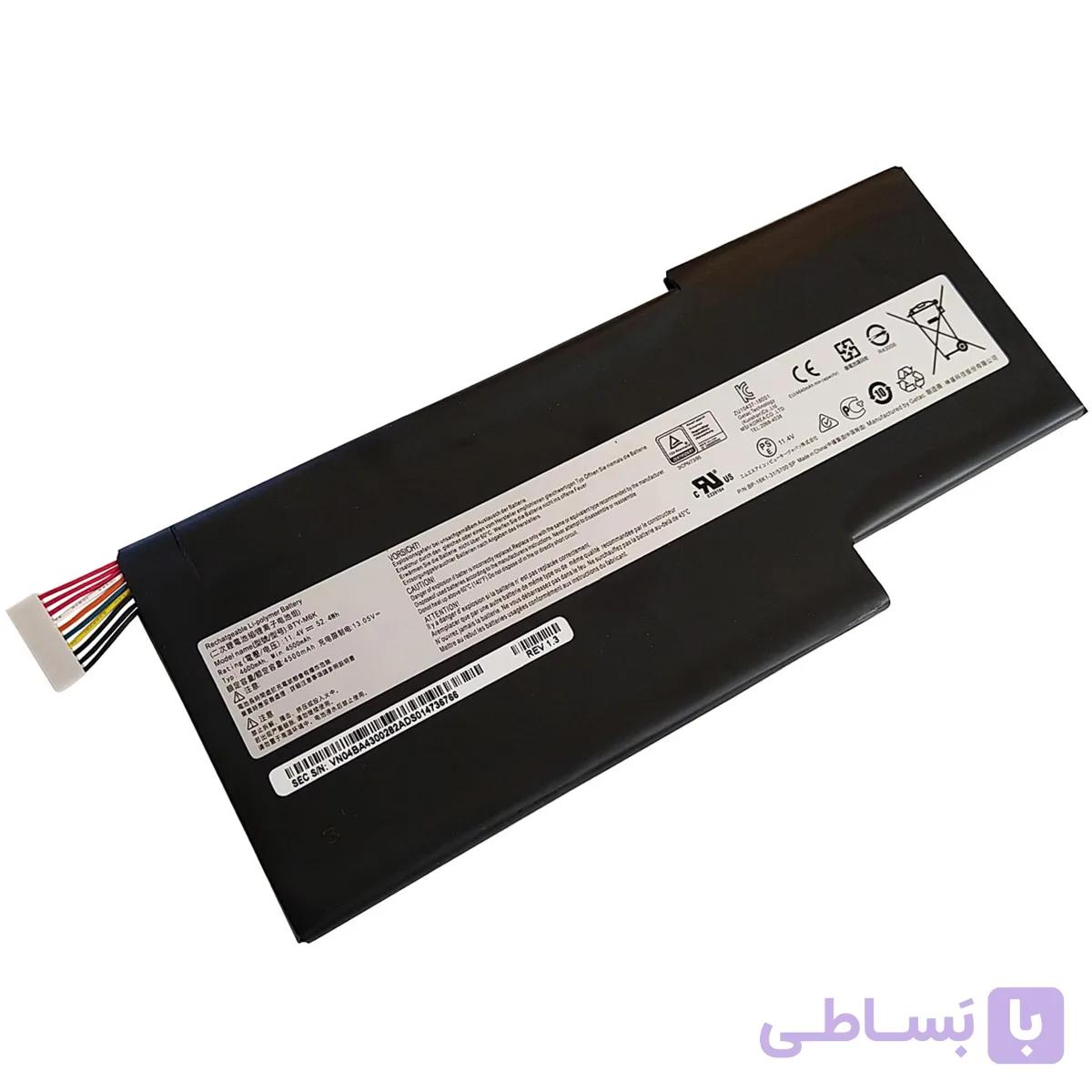 باتری msiلبتاپ ام اس ای BTY-M6K برای Stealth Pro