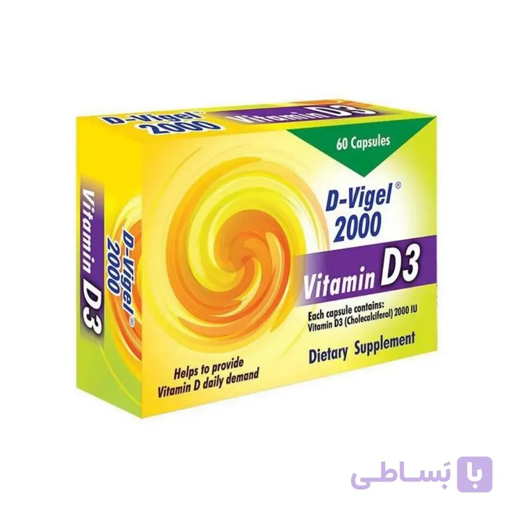 سافت ژل دی ویژل ۲۰۰۰ دانا 60 عددی