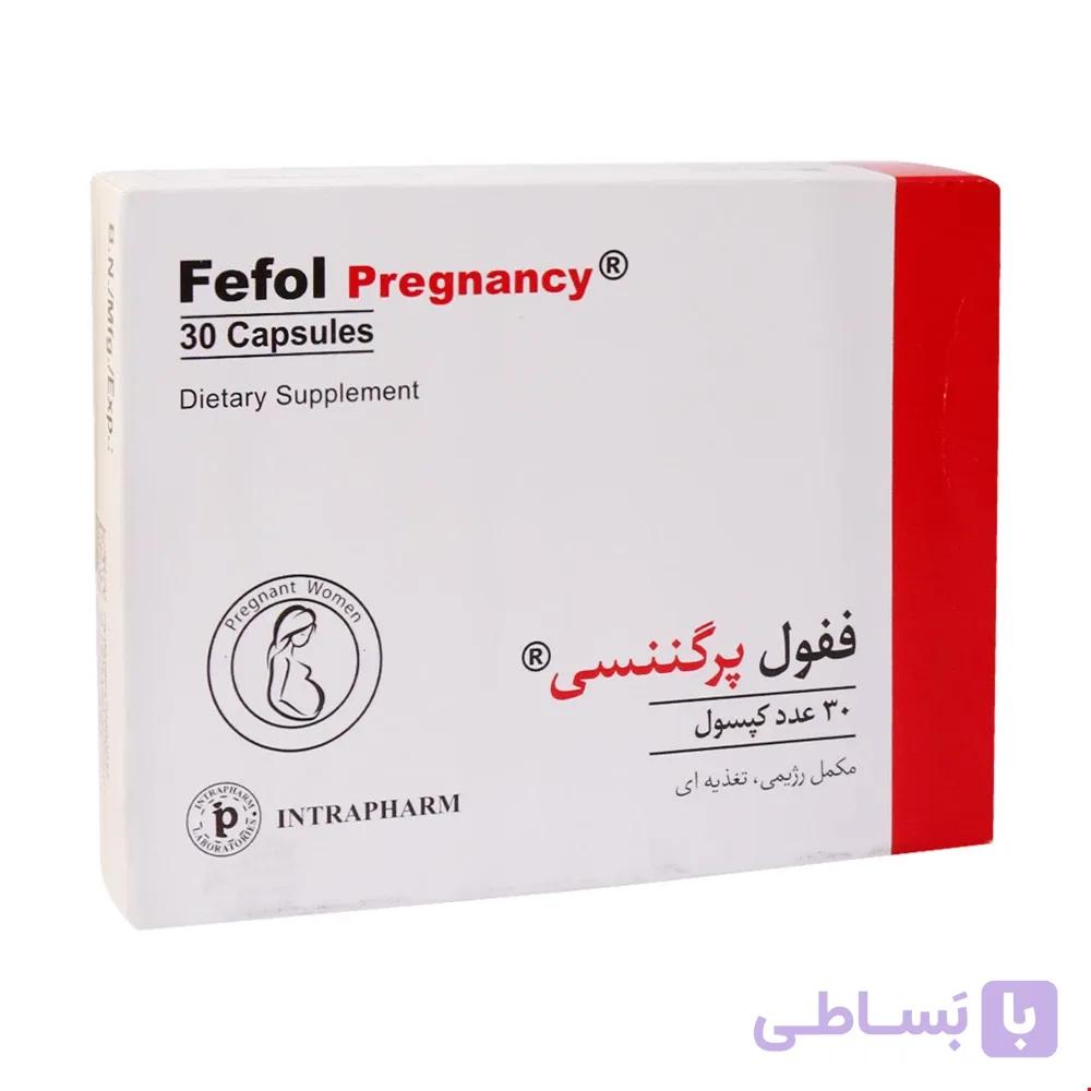 کپسول ففول پرگننسی اینترافارم 30 عددی