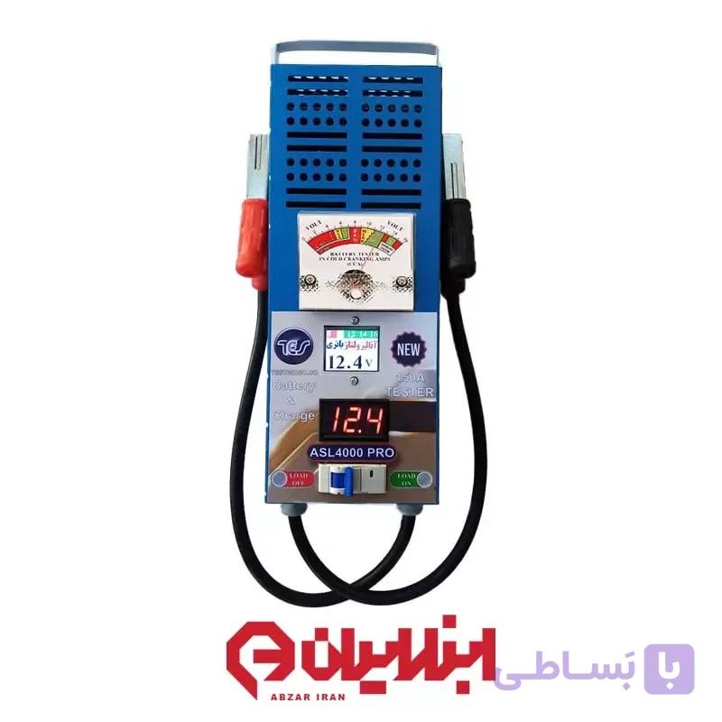 تستر پیشرفته سخنگو باتری و دینام خودرو آنالوگ و دیجیتال مدل TES-4000-150A pro-s — تصویر 1