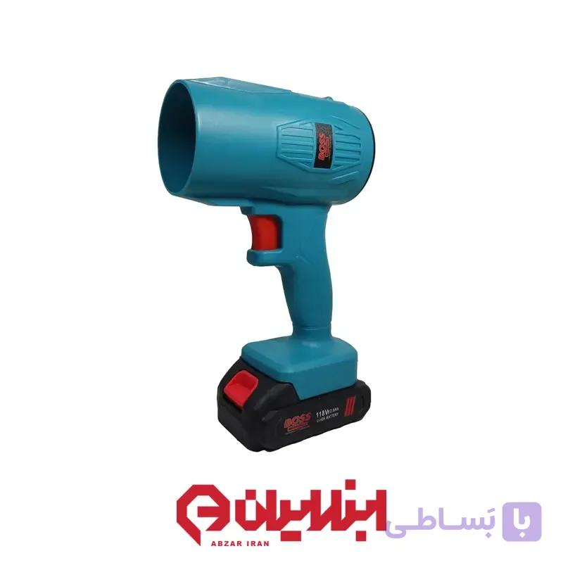 جت فن شارژی 118 ولت دو باتری باس مدل BS-8208 — تصویر 1