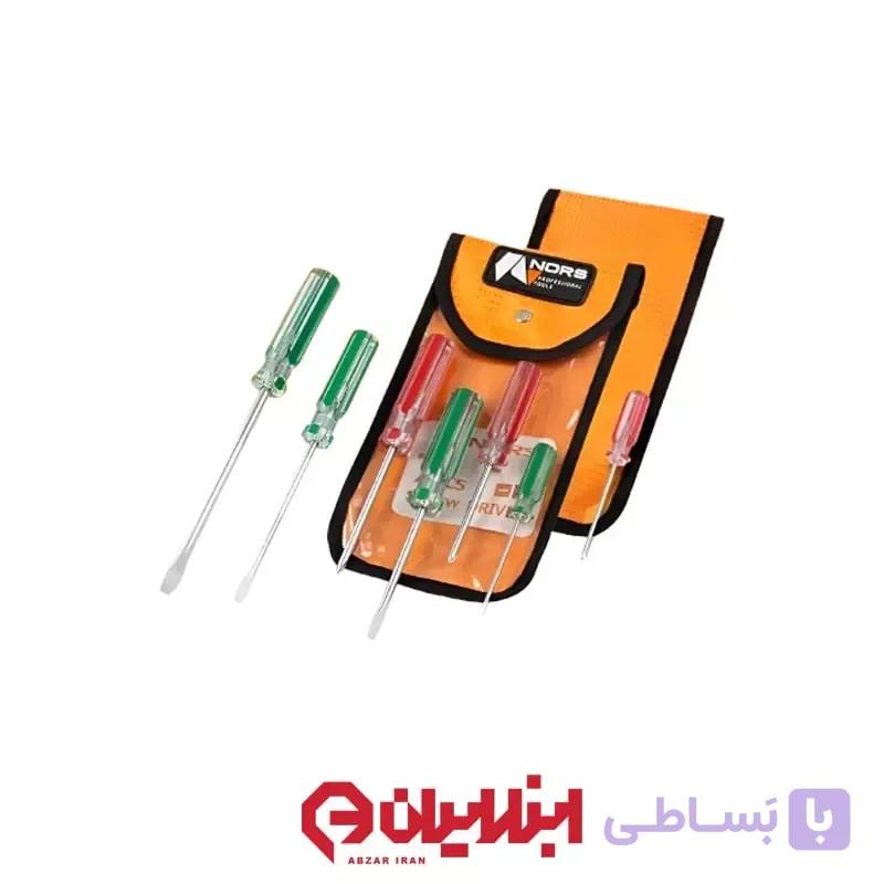 ست پیچ گوشتی 7 عددی نورس مدل NR-SR07