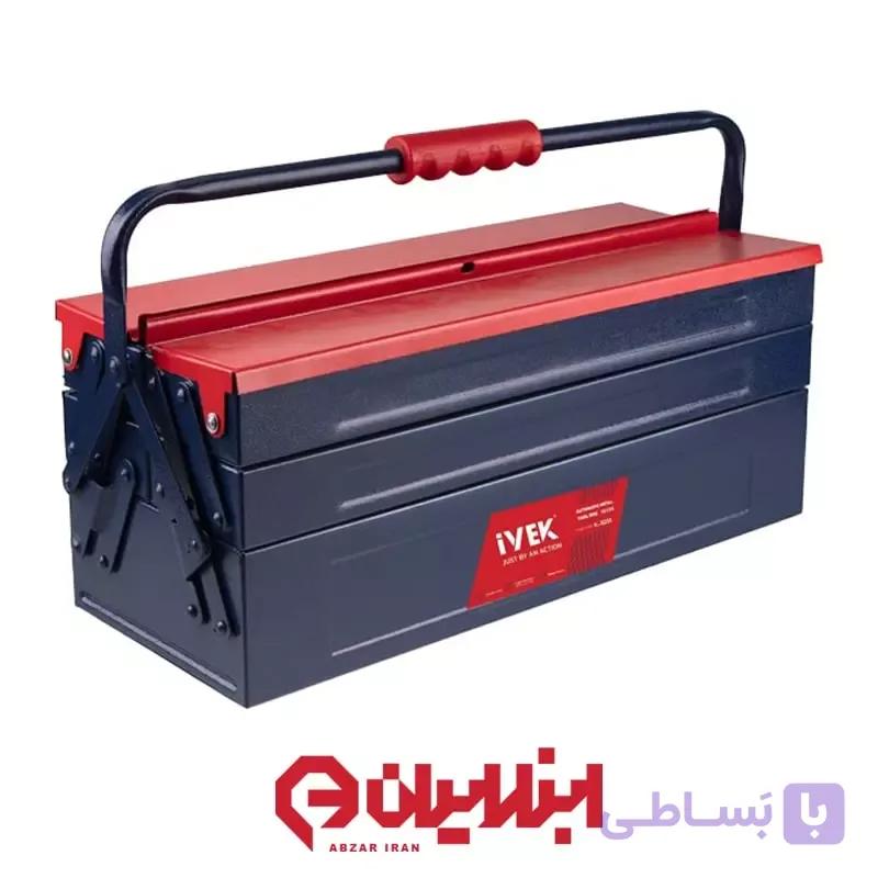 جعبه ابزار اتوماتیک 40 سانتیمتر فلزی 403 ایوک مدل K-8253 — تصویر 1