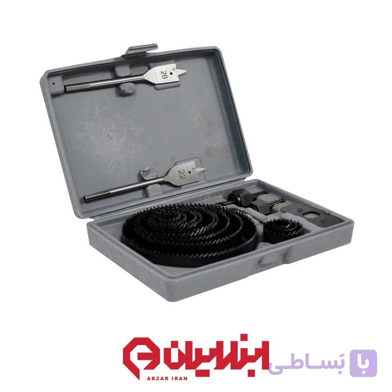 ست ۱۸ پارچه مته گردبر هالوژن اتنسی — تصویر 1