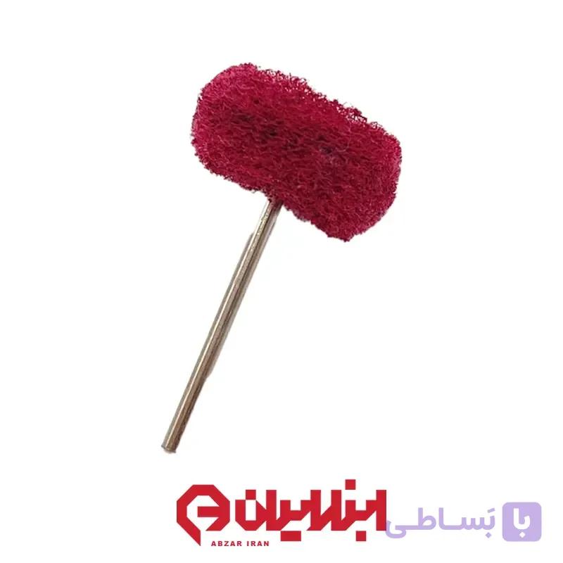 فرچه اسکاچی قرمز فرز مینیاتوری — تصویر 1