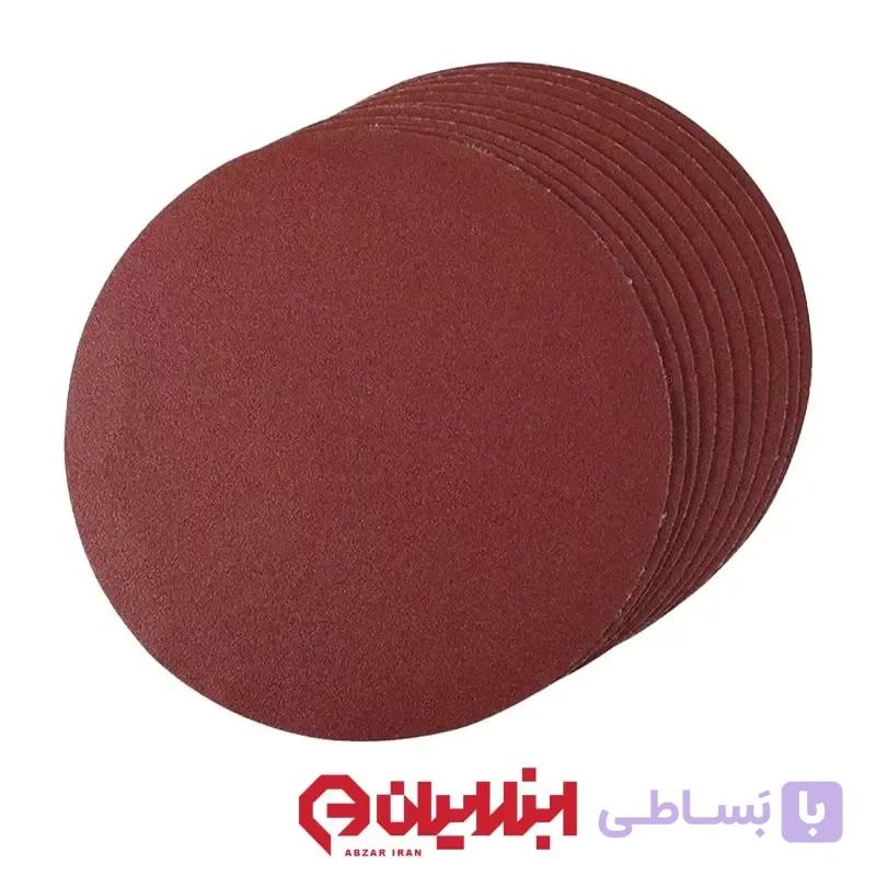 کاغذ سنباده پشت کرکی مینی قطر 115 میلیمتر مش 80 نورس مدل NR-AS80 — تصویر 1