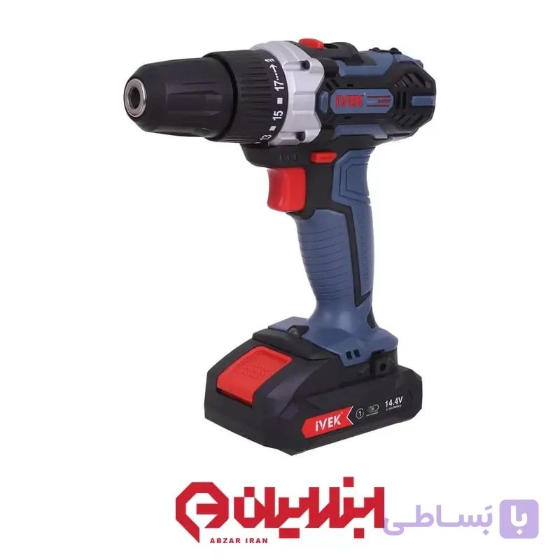 دریل پیچ‌گوشتی شارژی لیتیوم ایوک مدل K-7214v — تصویر 1