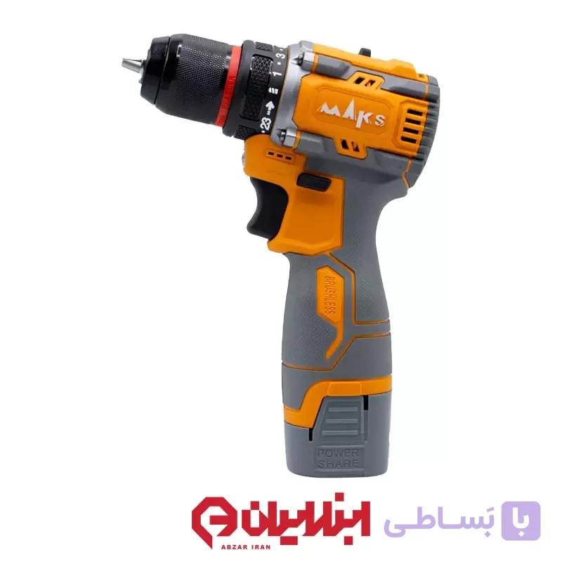 دریل پیچ گوشتی 16 ولت براشلس مکس مدل DB2 — تصویر 1