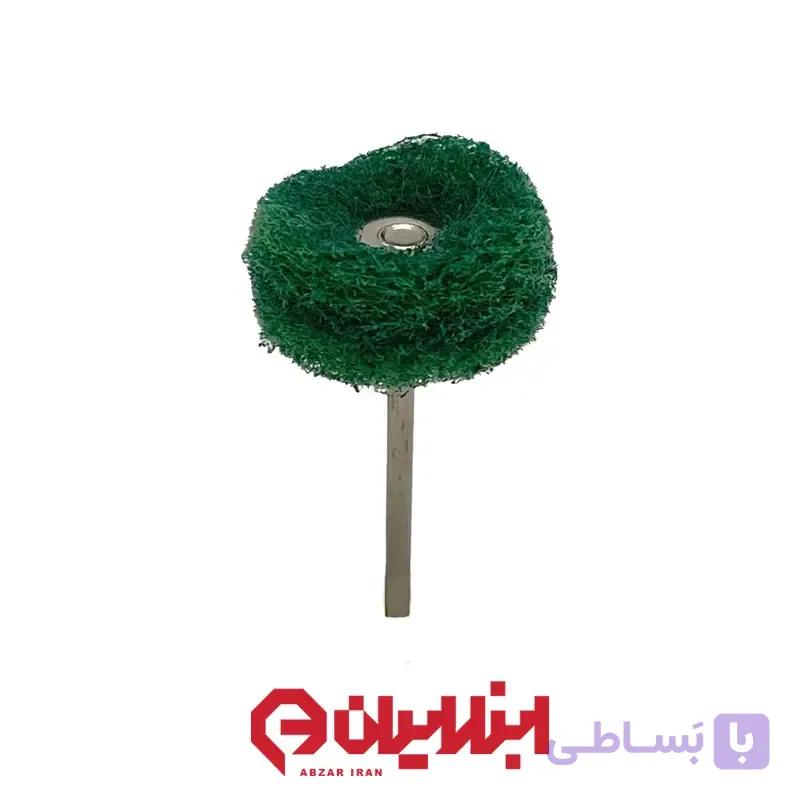 فرچه اسکاچی سبز فرز مینیاتوری — تصویر 1