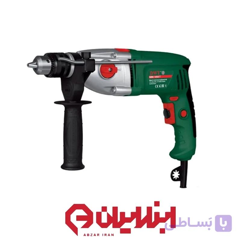 دریل 13 میلیمتر گیربکسی دو سرعته دی دبلیو تی مدل DWT SMB-1050T — تصویر 1