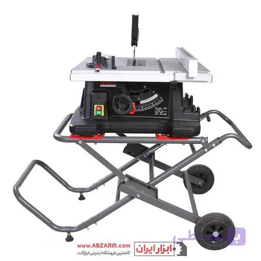 اره میزی 250 میلیمتر به همراه پایه تاشو و تیغ چوب مجیک مدل 72558EF — تصویر 1