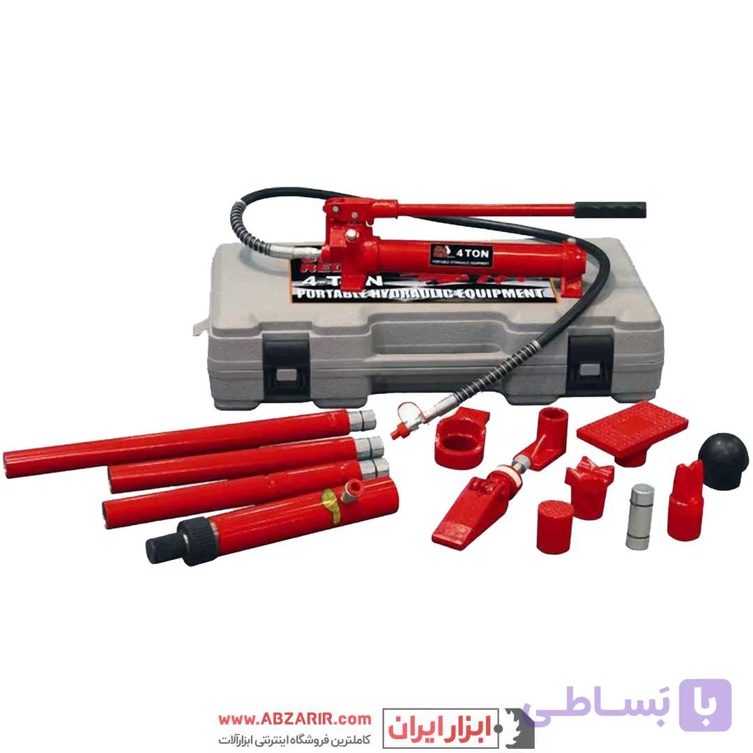 جک صافکاری 4 تن جعبه فلزی بیگ رد مدل T70401 — تصویر 1