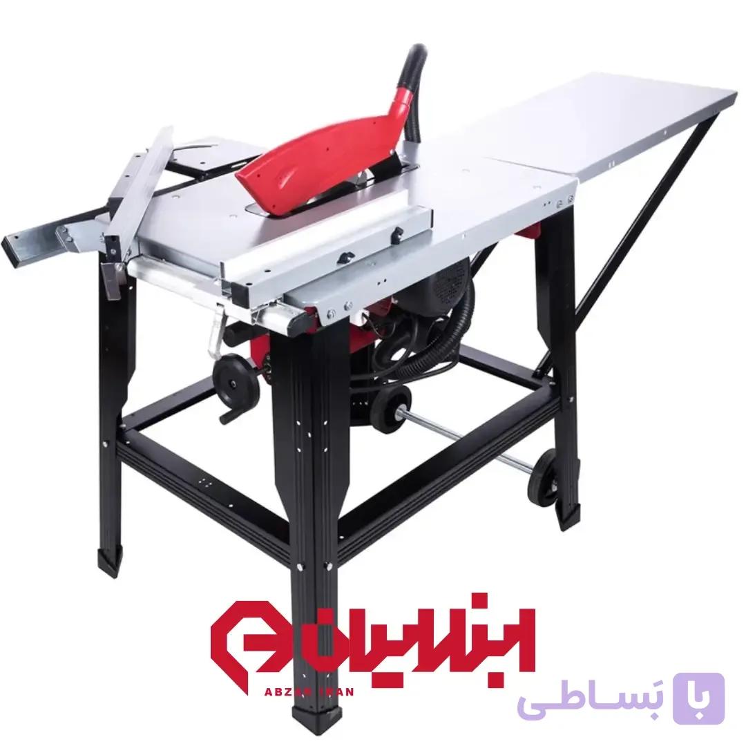 اره میزی ۳۱۵ میلیمتر دینامی با اسلاید و گونیا محک مدل TS-315B — تصویر 1