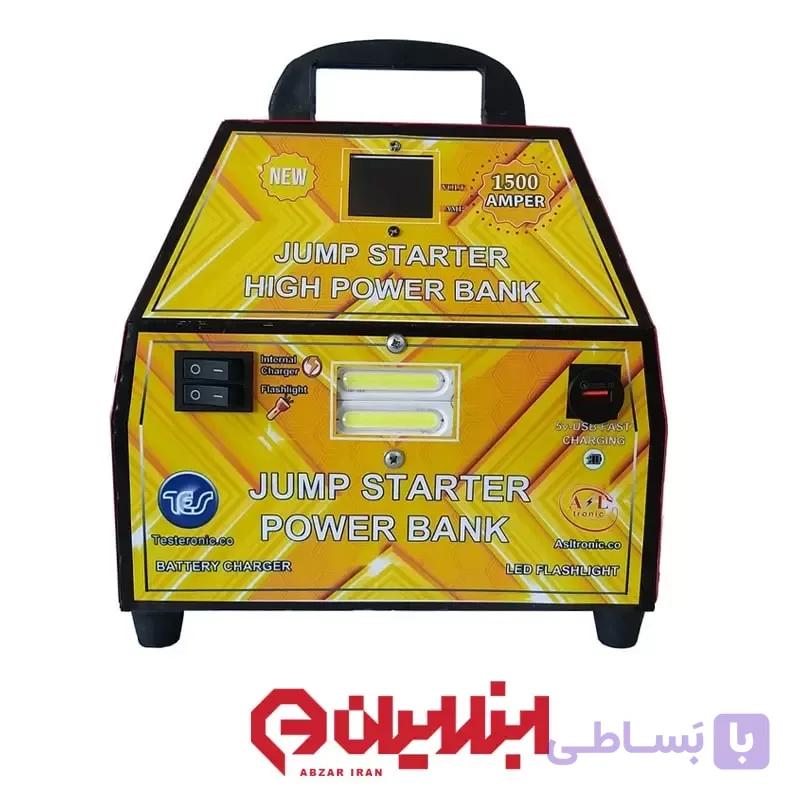 جامپ استارتر نیمه صنعتی 5 کاره مدل TES-16000 — تصویر 1