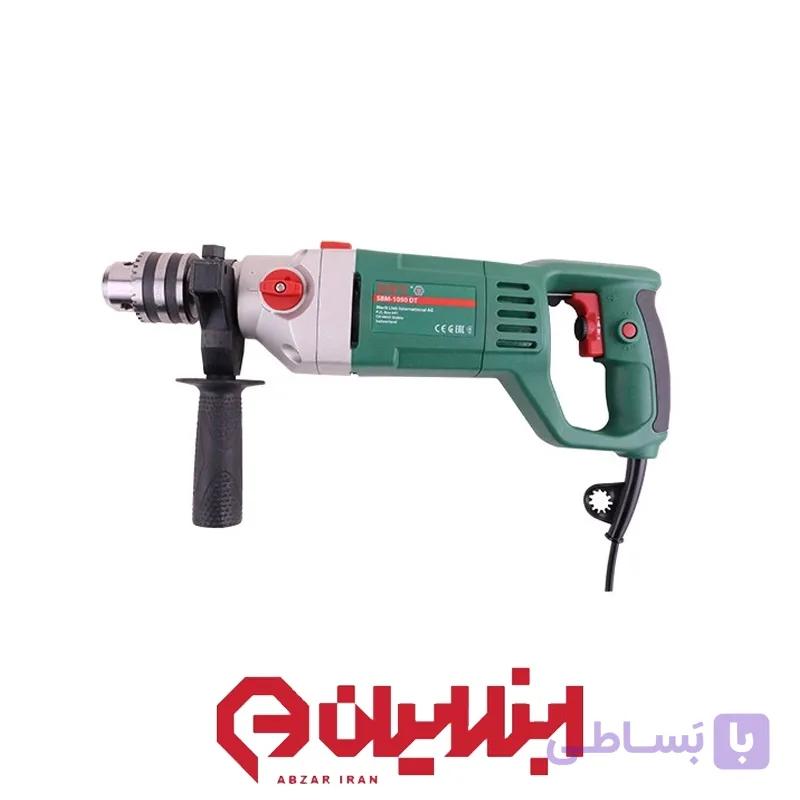 دریل 16 میلیمتر گیربکسی دو سرعته دی دبلیو تی مدلDWT SBM-1050 DT — تصویر 1