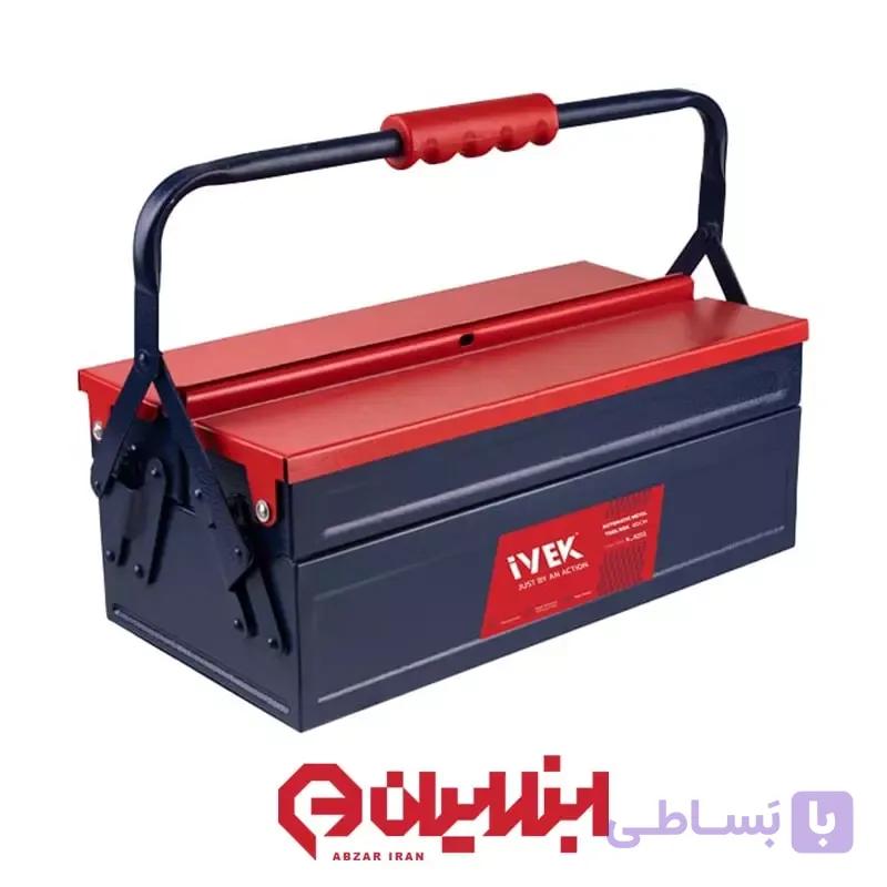 جعبه ابزار اتوماتیک 40 سانتیمتر فلزی 402 ایوک مدل K-8252 — تصویر 1
